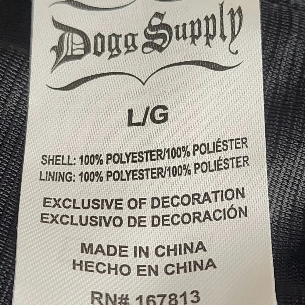 🔥Rare Misprint Dogg Supply by Snoop Dogg Jersey - Upside Down 93- Black/Gray 🔥 - Picture 13 of 16